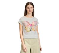 Cartoon Printshirt Damen grau, 42