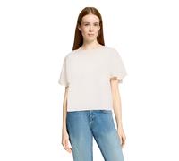 Kurzarmshirt CARTOON "Damen mit Flügelärmeln", Damen, Gr. 46, weiß (rohweiß), Obermaterial: 88% Viskose, 12% Polyamid, regular fit normal, Shirts (21373204-46) rohweiß
