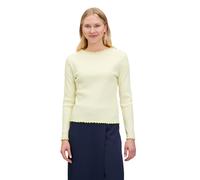 Kurzarmshirt CARTOON "Damen mit Kragen", Damen, Gr. 34, gelb (cream, gelb), Obermaterial: 95% Baumwolle, 05% Elasthan, tailliert normal, Shirts (82887368-34) cream, gelb