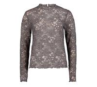 Kurzarmshirt CARTOON "Damen mit Kragen", Damen, Gr. 34, grau (charcoal gray), Obermaterial: 60% Polyamid, 30% Polyester, 10% Elasthan, tailliert normal, Shirts (71195631-34) charcoal gray