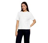 Cartoon Damen Kurzarm-Shirt mit Rundhalsausschnitt 34, Patch Cream/Pink