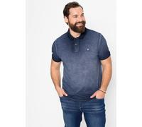 Kurzarmshirt CATAMARAN "Kurzarm-Poloshirt", Herren, Gr. 44/46, dunkelblau, 100% Baumwolle, bedruckt, gemustert, mehrfarbig, Shirts (48841166-44) dunkelblau