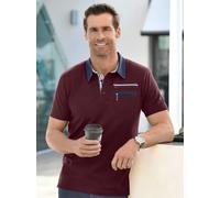 Kurzarmshirt CATAMARAN "Kurzarm-Shirt", Herren, Gr. 64/66, rot (bordeaux), 100% Baumwolle, unifarben, ohne Ausschnitt, Shirts (40679138-64) bordeaux