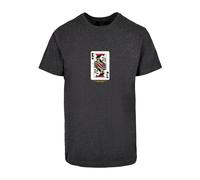Kurzarmshirt CAYLER & SONS "Cayler & Sons Herren WL Compton Card Tee", Jungen, Gr. M, charcoal, multicolor, 100% Baumwolle, bedruckt, regular fit, Rundhals, Shirts (20650916-M) charcoal, multicolor