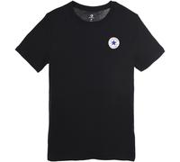 Kurzarmshirt CONVERSE "für Kinder", Jungen, Gr. 134/140, schwarz, Stoff, Obermaterial: 100% Baumwolle, bedruckt, unifarben, normal, Rundhals, eingesetzt abgesteppt, Shirts, für Kinder (45598144-134) s