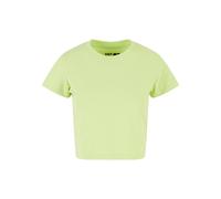 Kurzarmshirt DEF "DEF Damen Love T-Shirt", Damen, Gr. S, grün, 95% Baumwolle, 5% Elasthan, unifarben, loose fit, Rundhals, Shirts (12248125-S) grün