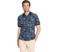 Poloshirt CATAMARAN "Kurzarm-Shirt", Herren, Gr. 64/66, blau (dunkelblau, weiß, gemustert), 100% Baumwolle, gemustert, Shirts (39291725-64) dunkelblau, weiß, gemustert