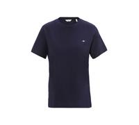 Kurzarmshirt GANT "PRINTED ARCHIVE SHIELD T-SHIRT", Damen, Gr. XL, blau (dunkelblau), Single Jersey, Obermaterial: 100% Baumwolle, unifarben, regular fit, Rundhals, Shirts Kurzarmshirt, kleine Logosti