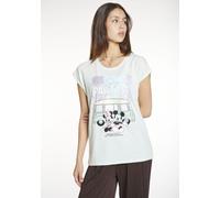 Kurzarmshirt HAILY’S "SS P TP Vi44vali", Damen, Gr. L, grün (lkhaki), Jersey, Obermaterial: 65% Polyester, 35% Viskose, bedruckt, normal, Rundhals, Shirts Kurzarmshirt (33568956-L)