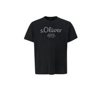 s.Oliver Baumwoll-T-Shirt mit Logo-Print