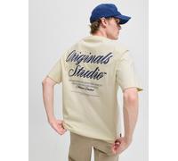 Jack & Jones Shirt "Jormorrebro" in Beige - 50% | Größe XL | Herren Plussize