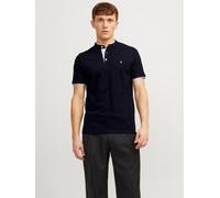 JACK & JONES Herren Jjepaulos Mao Noos Polohemd, Dark Navy, XXL EU