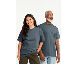 Kurzarmshirt JACK WOLFSKIN "LIVE WILD T", Damen, Gr. M, grau (paw, grauodessa), Obermaterial: 100% BAUMWOLLE, Shirts (89188711-M) paw, grauodessa