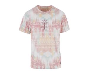 Kurzarmshirt JUST RHYSE "Just Rhyse Herren Just Rhyse Pocosol T-Shirt", Herren, Gr. XXL, weiß colorot, 100% Polyester, bedruckt, normal, Rundhals, Shirts (47176408-XXL) weiß colorot