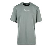 Kurzarmshirt KARL KANI "Karl Kani Herren", Damen, Gr. M, dusty grün, 100% Baumwolle, unifarben, normal, Rundhals, Shirts (63670033-M) dusty grün