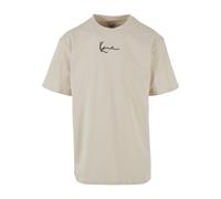 Kurzarmshirt KARL KANI "Karl Kani Herren", Herren, Gr. XXL, grau, 80% Baumwolle, 20% Polyester, unifarben, normal, Rundhals, Shirts Kurzarmshirt (47930758-XXL)