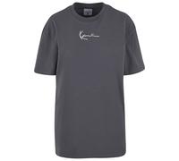 Kurzarmshirt KARL KANI "Karl Kani Herren", Herren, Gr. XXS, dunkelgrau, 100% Baumwolle, unifarben, normal, Rundhals, Shirts Kurzarmshirt (46114452-XXS)