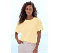 LASCANA T-Shirt Damen gelb Gr.44/46