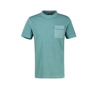 LERROS T-Shirt mit O-Neck und Brusttasche - Soft Teal XL