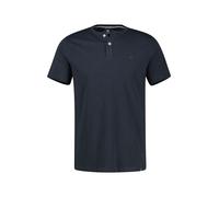 LERROS Serafino Shirt mit Rundhalsausschnitt und Knopfleiste - Classic Navy XL