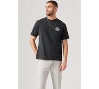 Kurzarmshirt LEVI'S "VINTAGE FIT GRAPHIC TEE", Herren, Gr. XL, schwarz (archival lc gd caviar), Jersey, Obermaterial: 100% Baumwolle, unifarben, regular fit normal, Rundhals, Shirts, mit Logoprint (94