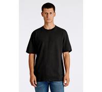 Lindbergh Oversize Fit T-Shirt Rundhals schwarz, Einfarbig