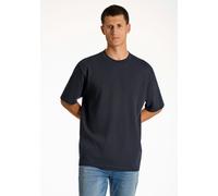 T-Shirt LINDBERGH, Herren, Gr. XXL, blau (navy), Obermaterial: 100% Baumwolle, casual, regular fit, Rundhals, Kurzarm, Shirts, mit Rundhalsausschnitt (57326435-XXL) navy