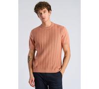 Kurzarmshirt LINDBERGH "T-Shirt (Kurzarm) Relaxed Fit", Herren, Gr. XXL, rosa (rose), Obermaterial: 100% Baumwolle, lässig geschnitten, Rundhals, Shirts (48397810-XXL) rose