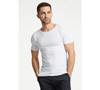 Lindbergh Slim Fit T-Shirt Rundhals Doppelpack weiss, Einfarbig
