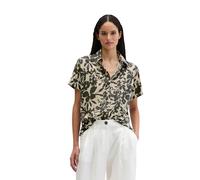 Kurzarmshirt MARC O'POLO "aus leichtem Single Jersey", Damen, Gr. S, medium grau, Obermaterial: 100% Baumwolle, bedruckt, regular fit, Shirts (40699913-S) medium grau