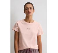 Kurzarmshirt MARC O'POLO "Mix N Match Cotton", Damen, Gr. L, rose mauve, Single Jersey, Obermaterial: 100% Baumwolle, bequem hüftbedeckend, Rundhals, Shirts, Kurzarm, Rundhals-Ausschnitt, Baumwolle, S
