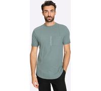Kurzarmshirt MARCO DONATI "Kurzarm-Shirt", Herren, Gr. 64/66, grün (jade), 100% Baumwolle, unifarben, Rundhals, Shirts (67469403-64) jade