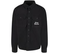 Kurzarmshirt MISTERTEE "MisterTee Always Watching Vintage Shirt", Herren, Gr. XL, schwarz, 100% Baumwolle, bedruckt, normal, amerikanischer Ausschnitt, Shirts Kurzarmshirt (75267615-XL)