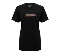 Kurzarmshirt MISTERTEE "MisterTee Damen Ladies Dont Follow Me Tee", Damen, Gr. L, schwarz, 100% Baumwolle, unifarben, normal, Rundhals, Shirts (14755262-L) schwarz