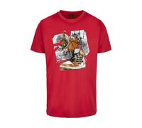 Mister Tee T-Shirt Vintage Ballin Tee Herren Cityred Größe M