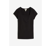 Kurzarmshirt mit Karree-Ausschnitt 48/50 (XL)