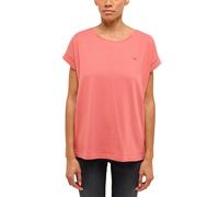 Kurzarmshirt MUSTANG "Damen Style Lesley", Damen, Gr. S, rosa, Jersey, 95% Baumwolle, 5% Elasthan, Rundhals, Shirts (76631368-S) rosa