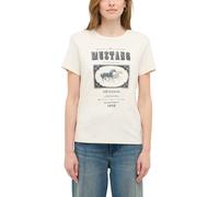 MUSTANG T-Shirt Style Rosewood white XL