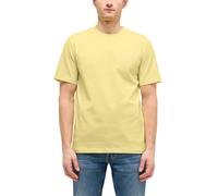 Kurzarmshirt MUSTANG "Herren Style Austin", Herren, Gr. XL, gelb (sonnengelb), Jersey, 100% Baumwolle, Rundhals, Shirts (32807541-XL) sonnengelb