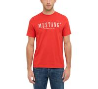 Mustang Herren T-Shirt Style Austin, rot XXL