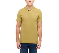 Kurzarmshirt MUSTANG "Herren Style Pierre", Herren, Gr. M, khaki, Piqué, 100% Baumwolle, Rundhals, Shirts (46167657-M) khaki