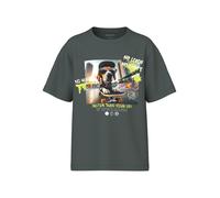Kurzarmshirt NAME IT "NKMVOTO SS NREG TOP", Jungen, Gr. 158/164, urban chic print:skatter dog, Jersey, Obermaterial: 100% Baumwolle, bedruckt, normal, Rundhals, Shirts (89969645-158) urban chic print: