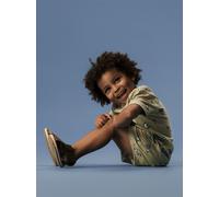 Kurzarmshirt NAME IT "NMMJAXON SS NREG TOP BOX PB", Jungen, Gr. 104, swamp, Jersey, Obermaterial: 100% Baumwolle, bedruckt, normal, Rundhals, Shirts (64083428-104) swamp