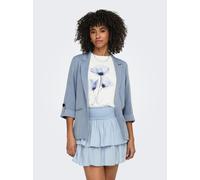 Kurzarmshirt ONLY "ONLFREE LIFE MODAL S/S ATELIER TOP JRS", Damen, Gr. XS, cloud dancer print:free desert flourish, Jersey, Obermaterial: 70% Modal, 30% Polyester, bedruckt, regular fit normal, Rundha