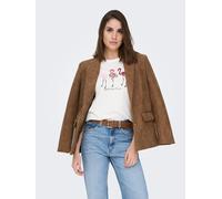 Kurzarmshirt ONLY "ONLKITA S/S TEE JRS NOOS", Damen, Gr. M, weiß (cloud dancer print:pretty in pink flamingo), Jersey, Obermaterial: 100% Baumwolle, bedruckt, regular fit normal, Rundhals, Shirts, Bau