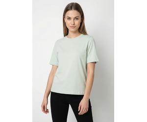 Kurzarmshirt ONLY "ONLONLY S/S TEE JRS NOOS", Damen, Gr. XS, grünlilly, Jersey, Obermaterial: 100% Baumwolle, unifarben, regular fit normal, Rundhals, Shirts, regular fit, casual, Single Jersey, Baumw