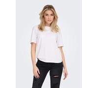 Only T-Shirt ONLONLY S/S TEE JRS NOOS Damen weiß 100% Baumwolle Regular Fit XS