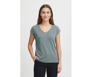 Kurzarmshirt PIECES "PC BILLO", Damen, Gr. XL, trooper detail:gold lurex, Jersey, Obermaterial: 85% Viskose, 10% metallisierte Fasern, 5% Elasthan, Glitzermuster, unifarben, bequem normal, Rundhals, S