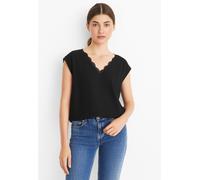 PIECES Female Tshirt PC Kamala Spitzen
