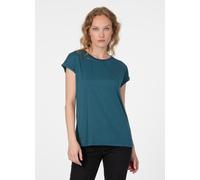 Kurzarmshirt RAGWEAR "DIONA", Damen, Gr. S, ocean grün, Jersey, Obermaterial: 50% Baumwolle, 50% Modal, unifarben, normal, Rundhals, Shirts, Bestseller aus fließender Baumwoll-Modal-Mischung (17416253